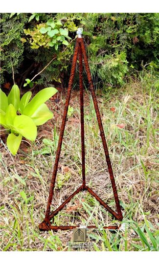 Beton-Ground anchor 40 cm Rust-Look