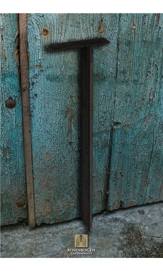 Ground anchor L 41 cm Schwarz pulverbeschichtet