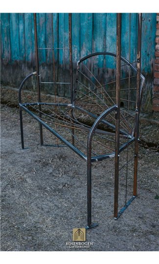 Garden Arch HELGA with Bench