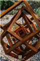 Garden decoration Cube